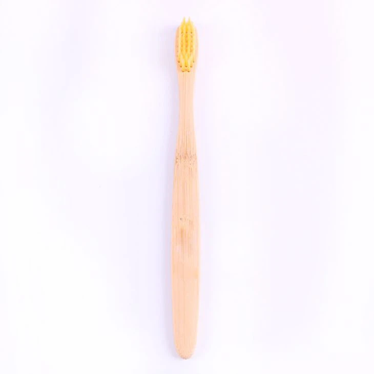 Natural Disposable Bamboo Charcoal adult Toothbrush
